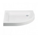 Lakes Height Stone Resin Offset Right Hand Quadrant Shower Tray 900mm x 760mm