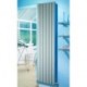 Eucotherm Mars Silver Vertical Flat Double Panel Designer Radiator 900mm x 595mm