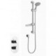 Kartell Logik Option 1 Thermostatic Concealed Shower Inc Adjustable Slide Rail Kit