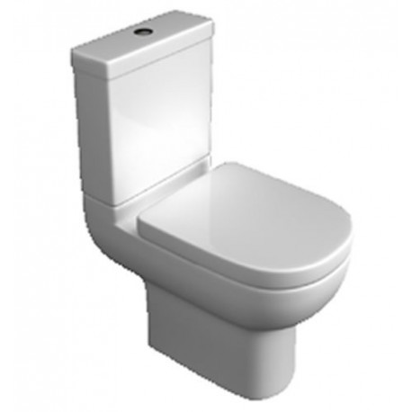 Kartell Studio Close Coupled Toilet With Soft Close Seat