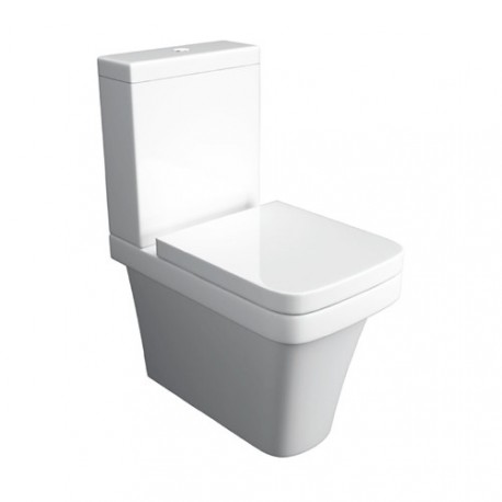 Kartell Sicily Back To Wall Close Coupled Toilet With Soft Close Seat