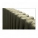 Eastgate Lazarus Grey Aluminium Horizontal 3 Column Radiator - 600 x 904