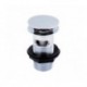 Kartell Push Button Basin Waste - Slotted