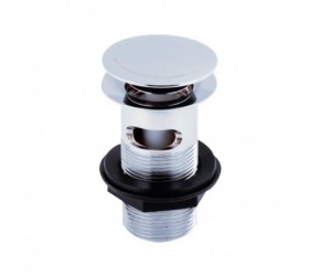 Kartell Push Button Basin Waste - Slotted