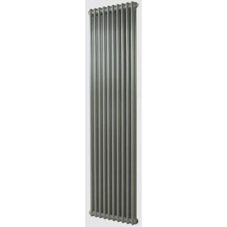 Eastgate Lazarus Grey Aluminium Vertical 2 Column Radiator - 1800 x 490