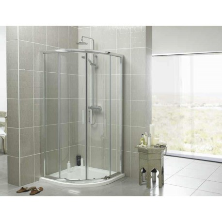 Kartell Koncept 900mm Quadrant Shower Enclosure Including Tray and Waste