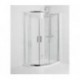 Kartell Koncept 1000mm X 800mm Offset Quadrant Shower Enclosure Inc Tray and Waste