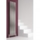 Reina Nerox Brushed Stainless Steel Double Panel Radiator 1800mm x 295mm