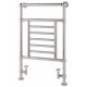 Eastbrook Sherbourne Traditional Chrome Towel Rail 960mm High x 600mm Wide