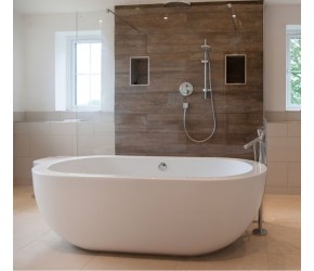 BC Designs Ovali Freestanding Bath 1805mm Long x 850mm Wide