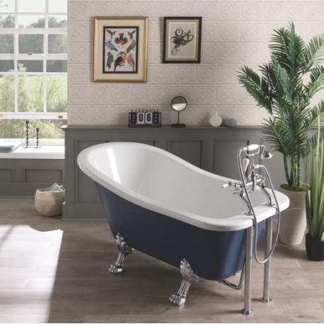 BC Designs Fordham Freestanding Rolltop Bath 1700mm x 730mm