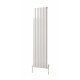 Reina Vicari White Aluminium Single Panel Vertical Radiator 1800mm x 300mm