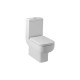 Dunham Complete Modern White Bathroom Suite with Left Hand L-Shaped Bath