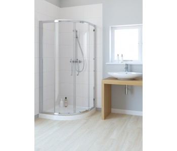 Lakes Classic Double Door Offset Quadrant Shower Enclosure 1200mm x 900mm