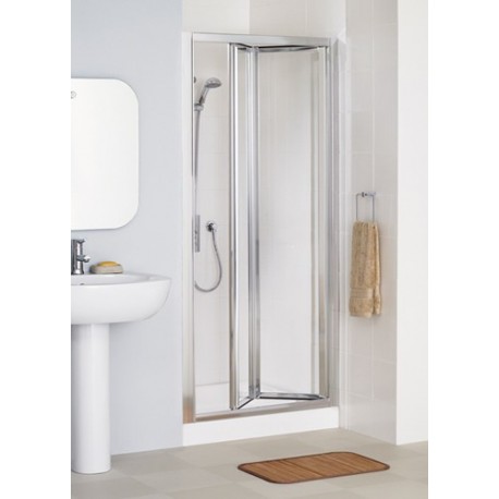 Lakes Classic Framed Bi-Fold Shower Door 800mm Wide x 1850mm High