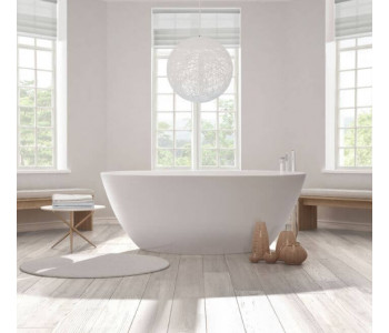 BC Designs Projekt Sopressa Polished Solid Surface Freestanding Bath 1510mm x 760mm