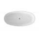BC Designs Projekt Sopressa Polished Solid Surface Freestanding Bath 1510mm x 760mm