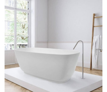 BC Designs Projekt Sopressa Silk Matt Solid Surface Freestanding Bath 1510mm x 760mm