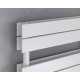 Eucotherm Mars Primus Duo White Flat Panel Towel Radiator 1420mm High x 600mm Wide