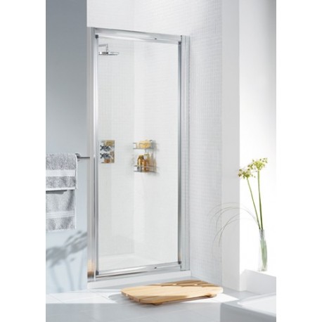 Lakes Classic Framed Pivot Shower Door 800mm Wide x 1850mm High
