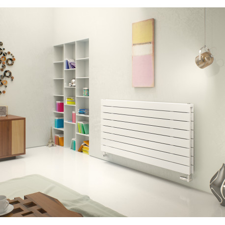 Eucotherm Mars Deluxe White Double Panel Horizontal Flat Panel Radiator 595mm x 1800mm