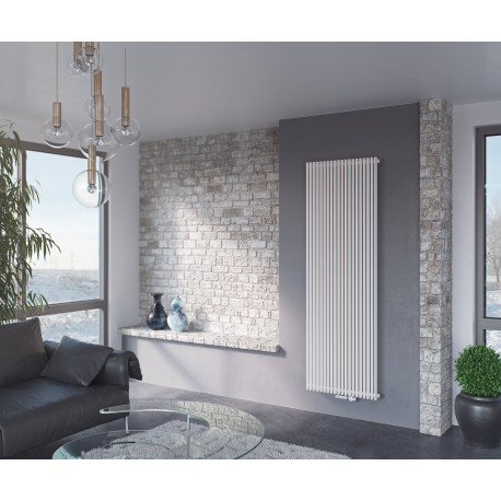 Eucotherm Corus White Vertical Designer Radiator 1800mm x 300mm