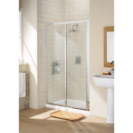 Lakes Classic Framed Slider Shower Door 1200mm Wide x 1850mm High