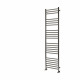 DBS Straight Polished Stainless Steel Towel Rail 1600mm High x 400mm Wide