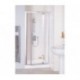 Lakes Classic Semi-Frameless Pivot Shower Door 900mm Wide x 1850mm High