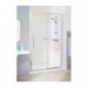 Lakes Classic Semi-Frameless Sliding Shower Door 1000mm Wide x 1850mm High