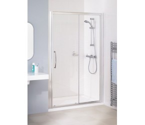 Lakes Classic Semi-Frameless Sliding Shower Door 1000mm Wide x 1850mm High