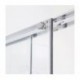 Lakes Classic Semi-Frameless Sliding Shower Door 1000mm Wide x 1850mm High