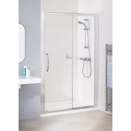 Lakes Classic Semi-Frameless Sliding Shower Door 1100mm Wide x 1850mm High