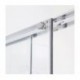Lakes Classic Semi-Frameless Sliding Shower Door 1200mm Wide x 1850mm High