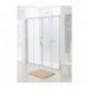 Lakes Classic Semi-Frameless Double Sliding Shower Door 1200mm Wide x 1850mm High