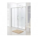 Lakes Classic Semi-Frameless Double Sliding Shower Door 1400mm Wide x 1850mm High