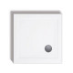 Lakes Traditional Stone Resin Low Profile Square Shower Tray 760mm x 760mm