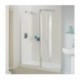Lakes Classic Semi-Frameless Walk In Front Panel 1200mm Wide x 1850mm High