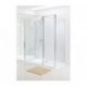 Lakes Classic Semi-Frameless Walk In Front Panel 1400mm Wide x 1850mm High