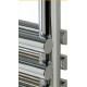 Eastbrook Biava Double Tube On Tube Chrome Heated Towel Rail 600mm x 500mm