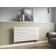 Eucotherm Mars White Horizontal Flat Double Panel Designer Radiator 595mm x 900mm