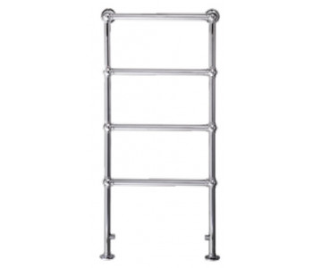 Eastbrook Windrush Traditional Chrome Towel Rail 1195mm High x 500mm Wide
