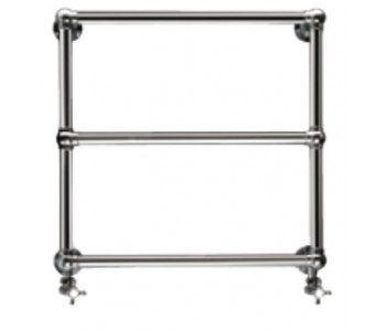 Eastbrook Stour Traditional Chrome Towel Rail 690mm High x 600mm Wide