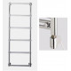 Eastbrook Stour Traditional Chrome Towel Rail 1550mm High x 600mm Wide
