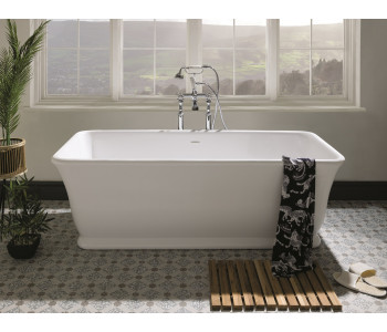 BC Designs Magnus Cian Solid Surface Bath 1680mm Long x 750mm Wide