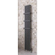 Eastbrook Burford Matt Anthracite Vertical Aluminium Radiator 1800mm x 345mm