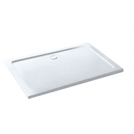 Eastbrook Volente Acrylic Resin Rectangular Shower Tray 1300mm x 700mm