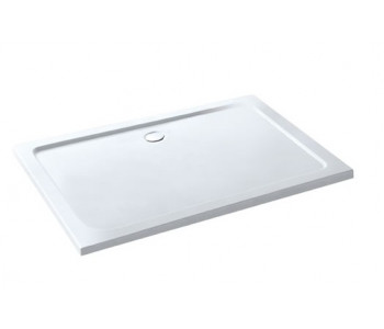Eastbrook Volente Acrylic Resin Rectangular Shower Tray 1300mm x 700mm