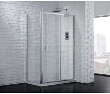 Aquadart Venturi 6 Shower Slider Door 1200mm