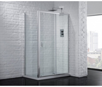 Aquadart Venturi 6 Shower Slider Door 1400mm